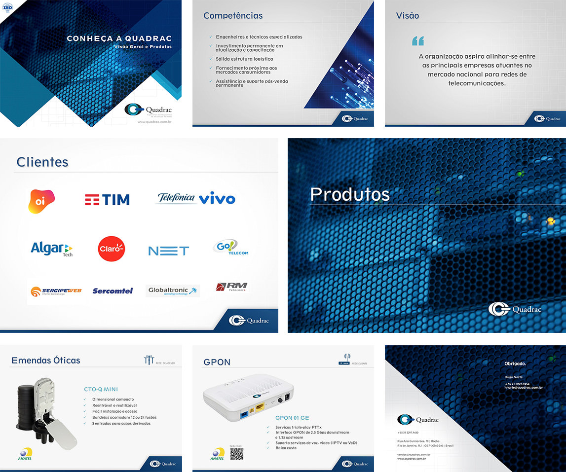 Apresentação PowerPoint Quadrac | Agência Pulse - Branding e Comunicação
