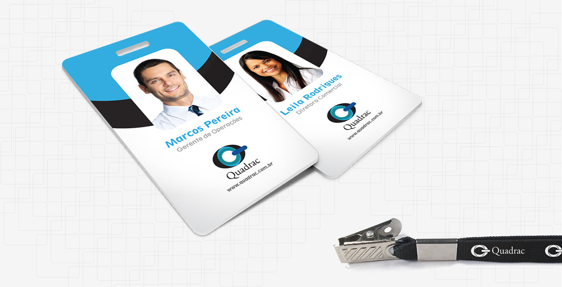 Crachás Quadrac | Agência Pulse - Branding e Comunicação
